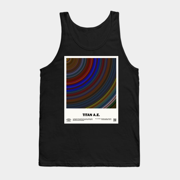 minimal_Titan A.E. Abstract Circular Movie Tank Top by silver-light